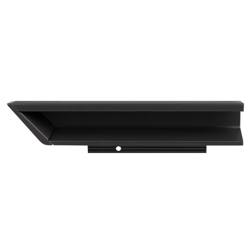 Narážecí úchytový profil Florida 200 mm, levý, černá matná