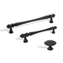 úchytka Columnae, černá matná