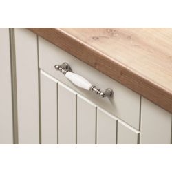 keramická úchytka Flora, starocin