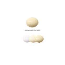 keramická úchytka Flora, kytice, staromosaz