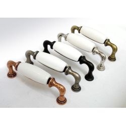 keramická úchytka Decora, grafit