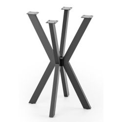 Stolní podnož DN-978D, 50x50, výška 730mm, černá matná