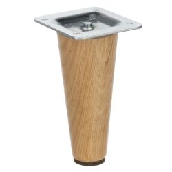 Nábytková noha Riex GW20 lakovaný dub, 4 kusy