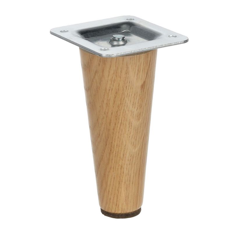 Nábytková noha Riex GW20 lakovaný dub, 4 kusy