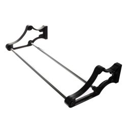 Riex VS33 botník, chrom/černá