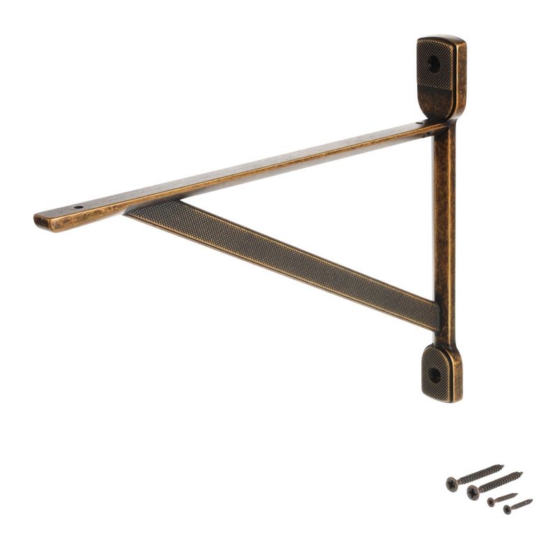 Citterio Giulio JK59 policová podpěra, francouzský patinovaný bronz