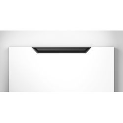 Narážecí úchytový profil Florida 380 mm, středový, černá matná