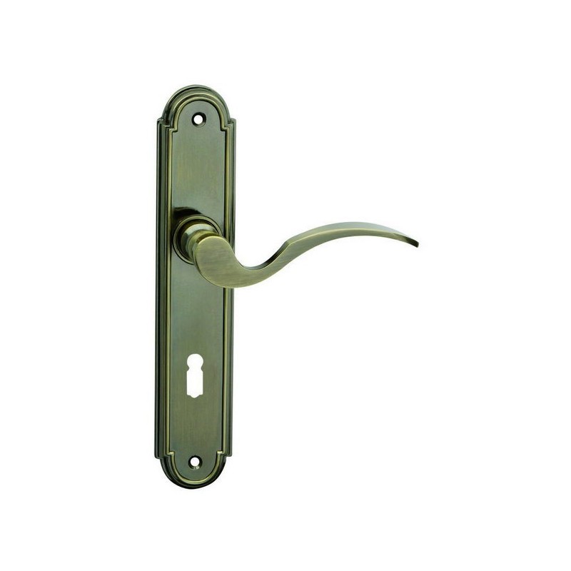 klika Venezia - mosaz,  bronz česaný