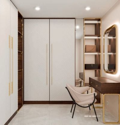 Obrázek nábytkové úchytky Anda v povrchové úpravě zlatá matná od značky ATM