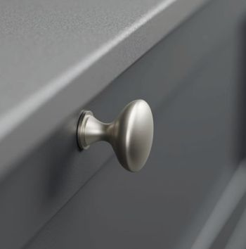 Elegantní knopek Glad v povrchové úpravě matný nikl – značka ATM