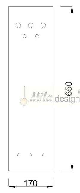 Technický obrázek Výplň podnože ST221/3