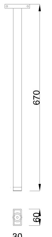 Technický obrázek Středový příčník MQ957/12