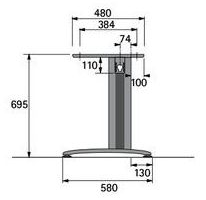 Technický obrázek Change Basic - Spojovací noha C