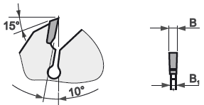 Technický nákres pilový kotouč na ruční elektrické nářadí PILANA 5392 FZ