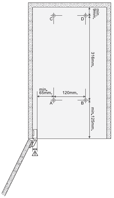 Technický nákres Sorter Linea 226, plast, 21L