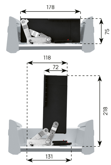 Technický nákres Toaster ET 10